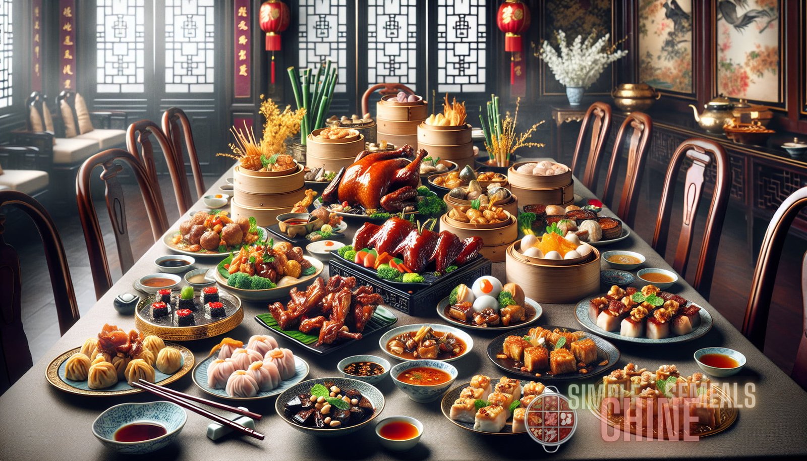 部分插图：- 中国风味